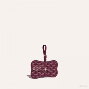 Goyard Os Grey Dog pocket Vesketilbehør Burgunder | GY-GVG5151