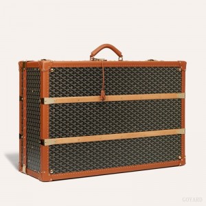 Goyard PALACE 80 SUITCASE Koffert Svarte Brune | GY-HKH5142