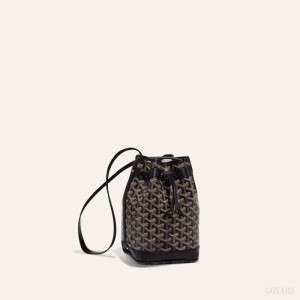 Goyard PETIT FLOT BUCKET BAG Skulderveske Svarte | GY-DCQ9968