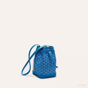 Goyard PETIT FLOT BUCKET BAG Skulderveske Blå | GY-PYJ4219