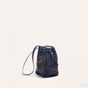 Goyard PETIT FLOT BUCKET BAG Skulderveske Marineblå Blå | GY-TJZ3189