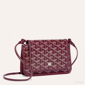Goyard PLUMET POCKET WALLET Lommebok Burgunder | GY-AIM5952
