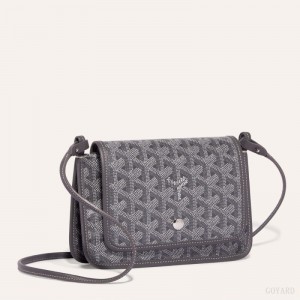Goyard PLUMET POCKET WALLET Lommebok Grå | GY-GQP2786