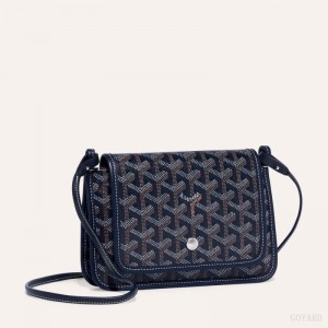 Goyard PLUMET POCKET WALLET Lommebok Marineblå Blå | GY-GRN2306