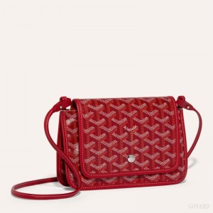 Goyard PLUMET POCKET WALLET Lommebok Rød | GY-CMG7922