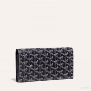 Goyard RICHELIEU WALLET Lommebok Marineblå Blå | GY-MYR4878