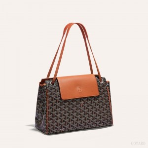 Goyard ROUETTE PM BAG Vesker Svarte Brune | GY-KFR3705