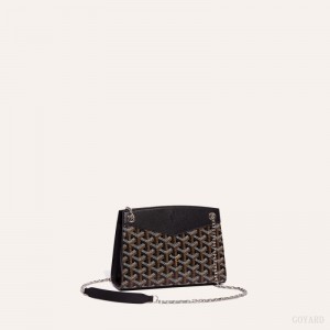 Goyard Rouette Structuré Mini Bag Vesker Svarte | GY-TPL5403