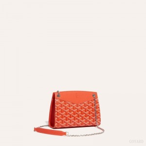 Goyard Rouette Structuré Mini Bag Vesker Oransje | GY-WAX9160
