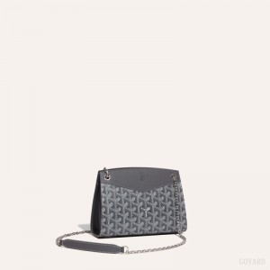 Goyard Rouette Structuré Mini Bag Vesker Grå | GY-MPE1990