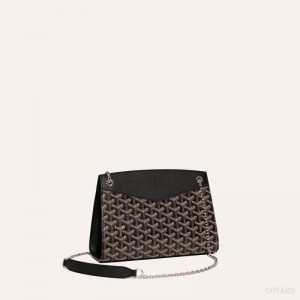 Goyard Rouette Structuré PM Bag Skulderveske Svarte | GY-WJV1123