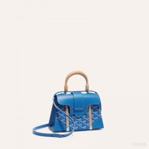 Goyard SAÏGON STRUCTURE MINI BAG Vesker Blå | GY-MTQ5443
