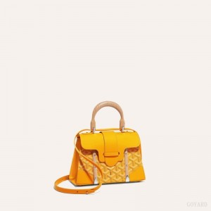 Goyard SAÏGON STRUCTURE MINI BAG Vesker Gul | GY-YNX7390