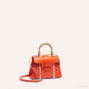 Goyard SAÏGON STRUCTURE MINI BAG Vesker Oransje | GY-XWE4911