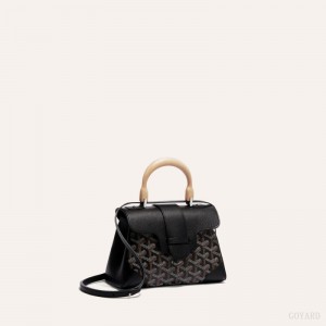 Goyard SAIGON SOUPLE MINI BAG Mini Vesker Svarte | GY-QCN7622