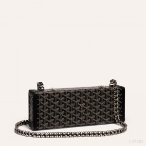 Goyard SAINT-HONORE TRUNK BAG Bagasjepose Svarte | GY-CGU0353