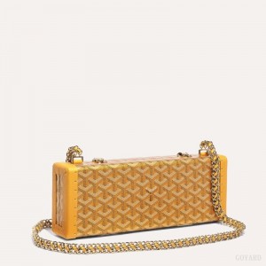 Goyard SAINT-HONORE TRUNK BAG Bagasjepose Gull | GY-RAD6381