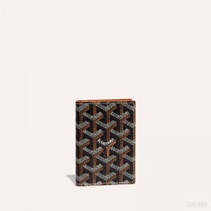 Goyard SAINT-MARC CARD WALLET Kortholder Svarte Brune | GY-OUM7733