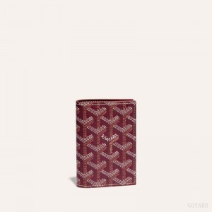 Goyard SAINT-MARC CARD WALLET Kortholder Burgunder | GY-BOR1032