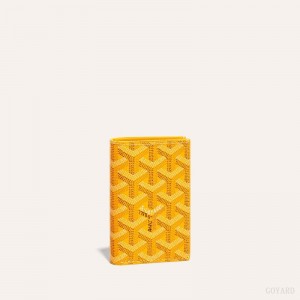 Goyard SAINT-PIERRE CARD WALLET Kortholder Gul | GY-VGF9797