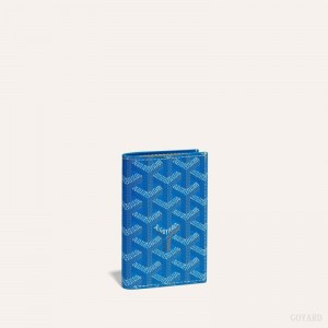 Goyard SAINT-PIERRE CARD WALLET Kortholder Blå | GY-JHD7550