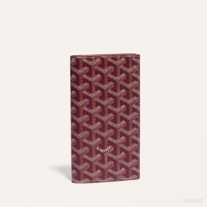 Goyard SAINT-ROCH WALLET Lommebok Burgunder | GY-FIG6538