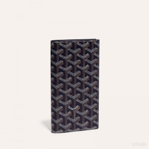 Goyard SAINT-ROCH WALLET Lommebok Marineblå Blå | GY-SLT9882