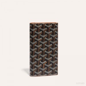 Goyard SAINT-ROCH WALLET Lommebok Svarte Brune | GY-ZQT6145