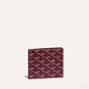 Goyard SAINT-THOMAS BILL FOLD Kortholder Burgunder | GY-DZI2046