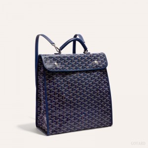 Goyard SAINT LEGER BACKPACK Vesker Marineblå Blå | GY-UXJ9113