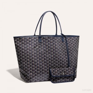 Goyard SAINT LOUIS GM BAG Tote Veske Marineblå Blå | GY-LHO4067