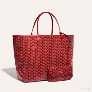 Goyard SAINT LOUIS GM BAG Tote Veske Rød | GY-MLW2251