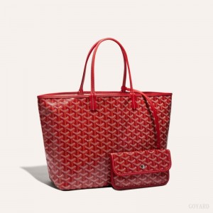 Goyard SAINT LOUIS PM BAG Tote Veske Rød | GY-DPE2364