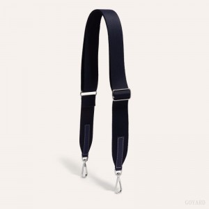 Goyard SANGLE MM STRAP Veskestropp Marineblå Blå | GY-IEF5822