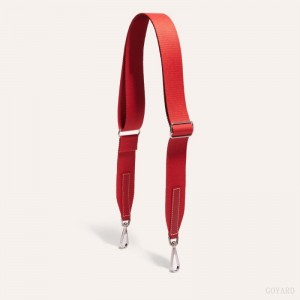 Goyard SANGLE MM STRAP Veskestropp Rød | GY-FUD5131