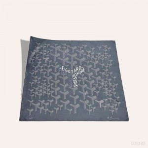 Goyard SCARF N°1 Skjerf Grå | GY-DJV4480