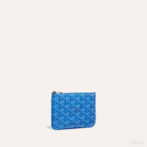 Goyard SÉNAT MINI WALLET Lommebok Blå | GY-ULW4799