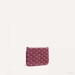 Goyard SÉNAT MINI WALLET Lommebok Burgunder | GY-YCD3495
