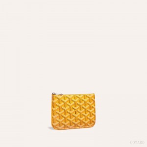Goyard SÉNAT MINI WALLET Lommebok Gul | GY-OXS4066