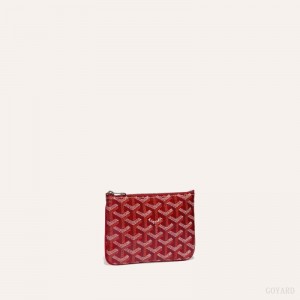 Goyard SÉNAT MINI WALLET Lommebok Rød | GY-YXU1620