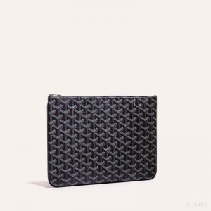 Goyard SÉNAT MM POCKET Accessories Marineblå Blå | GY-KQP9109
