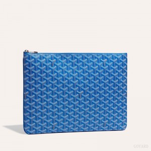 Goyard Sénat MGM Pouch Pouches Blå | GY-NOJ1742