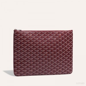 Goyard Sénat MGM Pouch Pouches Burgunder | GY-EPE2503