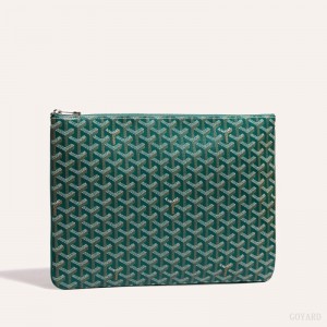 Goyard Sénat MGM Pouch Pouches Grønn | GY-NEV2946
