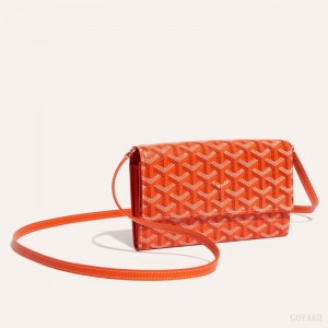Goyard Varenne Continental Wallet Skulderveske Oransje | GY-WFT1010
