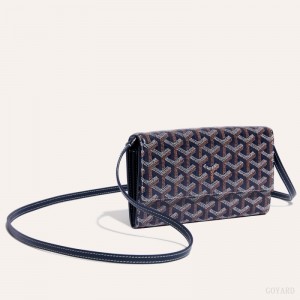 Goyard Varenne Continental Wallet Skulderveske Marineblå Blå | GY-SBK7566