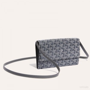 Goyard Varenne Continental Wallet Skulderveske Grå | GY-SNA5459