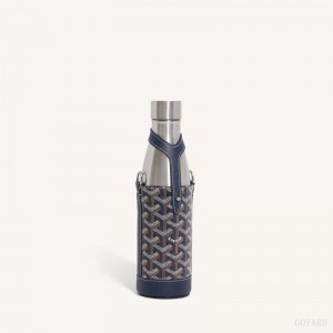 Goyard Yonne MM Case & Flask Accessories Marineblå Blå | GY-LOM0053