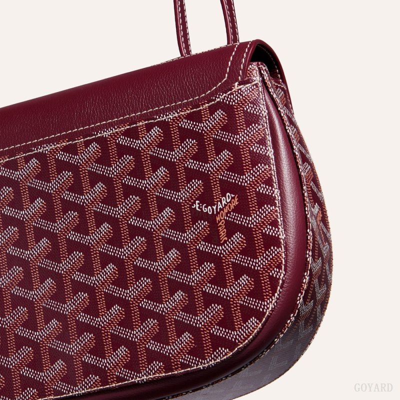 Goyard 233 bag Skulderveske Burgunder | GY-ADC3872