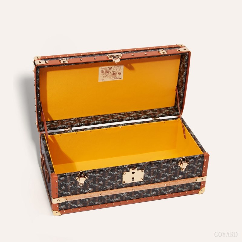Goyard 352 CASE Boxes Svarte Brune | GY-CES7695